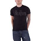 The Beatles: Unisex T-Shirt/Drop T Logo (Diamante)