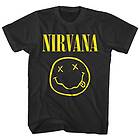 Nirvana: Unisex T-Shirt/Yellow Smiley