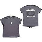 U2: Unisex T-Shirt/360 Degree Tour Glasgow 2009 (Back Print)