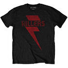 The Killers: Unisex T-Shirt/Red Bolt