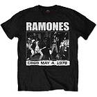 Ramones: Unisex T-Shirt/CBGB 1978