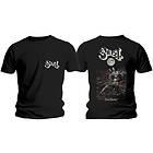 Ghost: Unisex T-Shirt/Dance Macabre & Logo (Back Print)