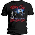 Mötley Crue: Unisex T-Shirt/Smokey Street