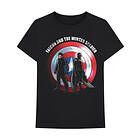 Comics: Unisex T-Shirt/Falcon & Winter Soldier Shield Logo