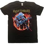 Maiden: Unisex T-Shirt/Fear Live Flames