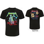 Metallica: Unisex T-Shirt/And Justice All (Original) (Back Print)