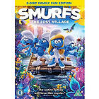 The Smurfs 3 Lost Village DVD