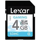 Lexar Gaming SDHC Class 4 4GB