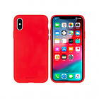 "Silicone&Fiber Back Cover Case iPhone 11 Pro Max" Red