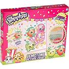 Picture Shopkins Gemstone Art Set Colour By Numbers Children's Craft Kit