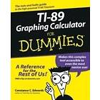 Ti-89 Graphing Calculator For Dummies Engelska Paperback