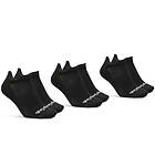 GripGrab Socks Classic No Show Summer 3-Pack Svart 38-41