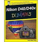 Nikon D40/D40x For Dummies Engelska EBook