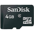 SanDisk microSDHC Class 4 4GB