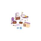 Li'l Woodzeez 6471Z LiâÃÃl âÃÃ Bathroom & Laundry 16pc Set with Furniture and Accessories Miniature Toys