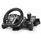 Gembird Vibration Racing Wheel With Pedals (PC/PS3/PS4/Switch)