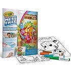 Crayola Color Wonder, Kit Coloriage avec 18 Pages à Colorier et 4 Feutres Sans Tache, Thème les Amis Dinosaures, Activité Créative pour Enfa