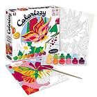 SentoSphère 3904504 Colorizzy DIY Painting by Numbers Set for Children Butterfly Craft Kit, Multi-Coloured