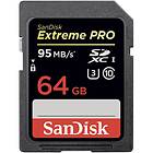 SanDisk Extreme Pro SDXC Class 10 UHS-I U3 95MB/s 64GB