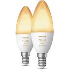 Philips Hue White Ambiance Dual pack E14 B39 470lm 6500K