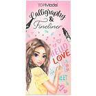 Topmodel Skrivesett 8-pack, Calligraphy & Fineliner Rosa