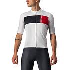 Castelli Prologo 7 Kort Tröja Ivory/Light Black-Red, Str. XXL