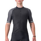 Castelli Entrata VI Kort Tröja Light Black/Dark Grey-Ivory, Str. M