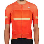 Sportful Evo Kort Cycling Jersey Red Fire, Str. XXL