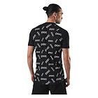 POC MTB Pure Sykkeltrøye Polka Uranium Black, Str. S