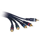 C2G Velocity Component + Audio 5RCA - 5RCA 1m