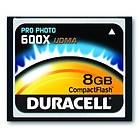 Duracell Compact Flash 600x 8GB