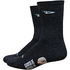 DeFeet Woolie Boolie 4" Strumpor D-Logo Charcoal, Str. L