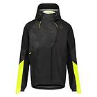 AGU Commuter Tech Regnjacka Svart/Hi-Vis Neon Gul, Str. S