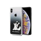 Karl Lagerfeld KLHCI65CFNRCBK iPhone Xs Max hardcase /black Choupette Fun uniwersalny