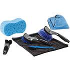 VAR Cleaning Brushes Kit 6 Units Blå