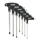 VAR Set Of 7 P Handled Hex Wrenches St