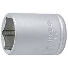 Unior Socket 1/4 Silver 10 mm