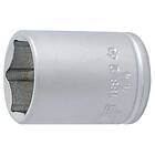Unior Socket 1/4 Silver 6 mm