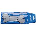 Unior Cone Wrench Set 2 Units Silver 13-17 mm