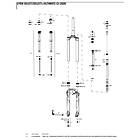 RockShox Crown/steerer/uppertube Debonair For Lyrik Ultimate Svart 29B´´