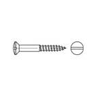 Toolcraft TO-5446149 Slitsad träskruv 2 mm 12 Spår DIN 95 Mässing 500 st