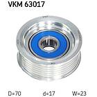 SKF Styrrulle, flerspårsrem VKM 63017