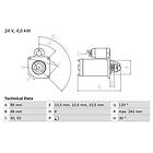 Bosch Startmotor 0 986 013 390