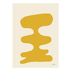 Paper Collective Soft Yellow poster 30x40 cm
