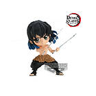 Demon Slayer Kimetsu no Yaiba Q Posket Mini Figure Inosuke Hashibira II Ver. A 13 cm