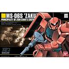 Bandai Gundam - Hguc 1/144 Ms-06S Zaku Ii Mobile Suit - Model Kit