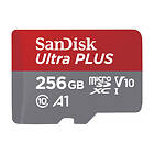 SanDisk Ultra+ microSDXC Class 10 UHS-I U1 V10 160MB/s 256GB