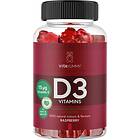 VitaYummy D3 Vitamiinis Raspberry Gummies 60st