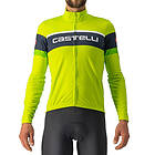 Castelli PASSISTA Jersey, Electric Lime/Savile Blue-gree, 3XL