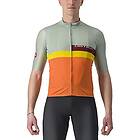 Castelli Block Jersey, Defender Vert/Mörk röd-vinröd-passion Fruit-scarlet Lava,